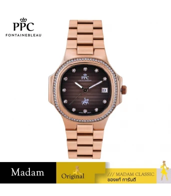 นาฬิกา PPC FONTAINEBLEAU PPC-FA07-RG-BR MEDICI FA07 33 MM.,ROSEGOLD / BROWN