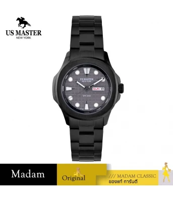 นาฬิกา US MASTER NEW YORK USM-FB01-BK-IGY MANHATTAN FB01 41 MM.,PLATING BLACK / GREY