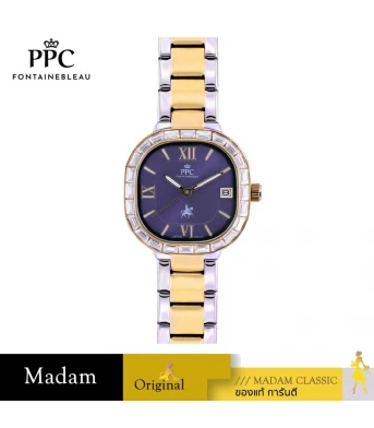 นาฬิกา PPC FONTAINEBLEAU PPC-FC03-SGD-VLT DORÉE FC03 30 MM.,SILVER GOLD / VIOLET