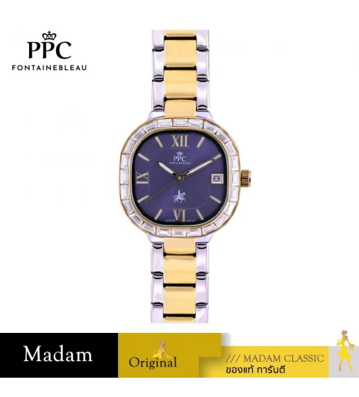 นาฬิกา PPC FONTAINEBLEAU PPC-FC03-SGD-VLT DORÉE FC03 30 MM.,SILVER GOLD / VIOLET นาฬิกา PPC FONTAINEBLEAU PPC-FC03-SGD-VLT DORÉE FC03 30 MM.,SILVER GOLD / VIOLET