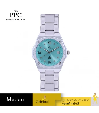 นาฬิกา PPC FONTAINEBLEAU   PPC-FC02-TBU LER BRETON FC02 33 MM,TIFFANY BLUE	