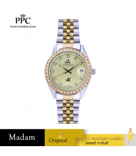 นาฬิกา PPC FONTAINEBLEAU   PPC-FC01-SGD-GD ÉTOILE FC01 36 MM,SILVER GOLD / GOLD	