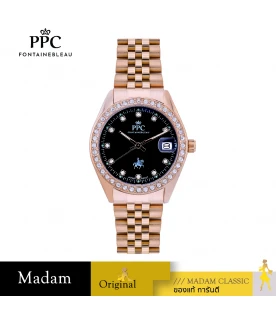 นาฬิกา PPC FONTAINEBLEAU   PPC-FC01-RG-BK ÉTOILE FC01 36 MM,ROSEGOLD / BLACK	