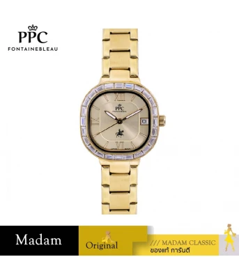 นาฬิกา PPC FONTAINEBLEAU PPC-FC03-GD DORÉE FC03 30 MM.,GOLD