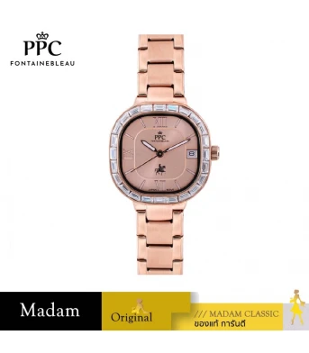 นาฬิกา PPC FONTAINEBLEAU PPC-FC03-RG DORÉE FC03 30 MM.,ROSEGOLD