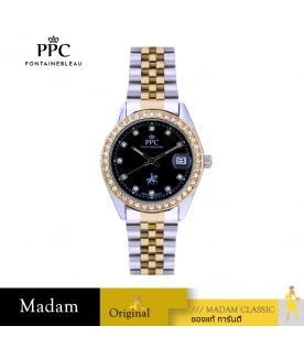นาฬิกา PPC FONTAINEBLEAU   PPC-FC01-SGD-BK ÉTOILE FC01 36 MM,SILVER GOLD / BLACK	