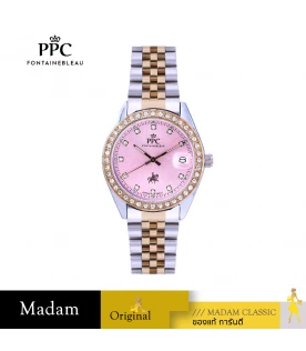 นาฬิกา PPC FONTAINEBLEAU   PPC-FC01-SRG-LPK ÉTOILE FC01 36 MM,SILVER ROSEGOLD / LIGHT PINK	