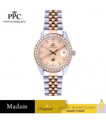 นาฬิกา PPC FONTAINEBLEAU PPC-FC01-SRG-RG ÉTOILE FC01 36 MM.,SILVER ROSEGOLD / ROSEGOLD
