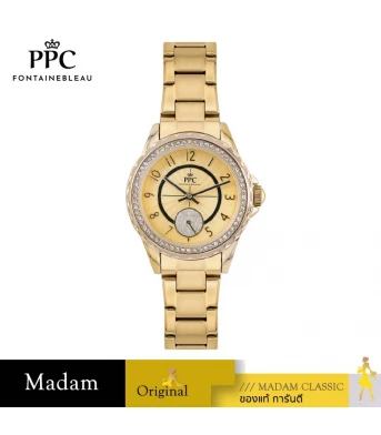 นาฬิกา PPC FONTAINEBLEAU PPC-FB10-GD ÉTOILE FB10 36.5 MM.,GOLD