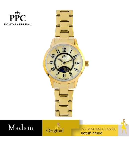 นาฬิกา PPC FONTAINEBLEAU PPC-FC04-GD ÉTOILE FC04 29 MM.,GOLD นาฬิกา PPC FONTAINEBLEAU PPC-FC04-GD ÉTOILE FC04 29 MM.,GOLD