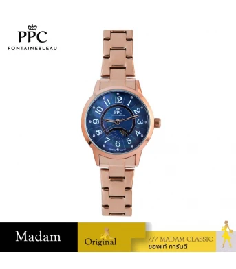 นาฬิกา PPC FONTAINEBLEAU PPC-FC04-RG-BK ÉTOILE FC04 29 MM.,ROSEGOLD / BLACK