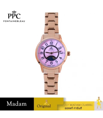 นาฬิกา PPC FONTAINEBLEAU PPC-FC04-RG-LPK ÉTOILE FC04 29 MM.,ROSEGOLD / LIGHT PINK