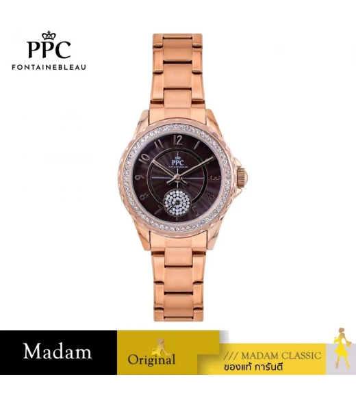 นาฬิกา PPC FONTAINEBLEAU PPC-FB10-RG-BR ÉTOILE FB10 36.5 MM.,ROSEGOLD / BROWN นาฬิกา PPC FONTAINEBLEAU PPC-FB10-RG-BR ÉTOILE FB10 36.5 MM.,ROSEGOLD / BROWN