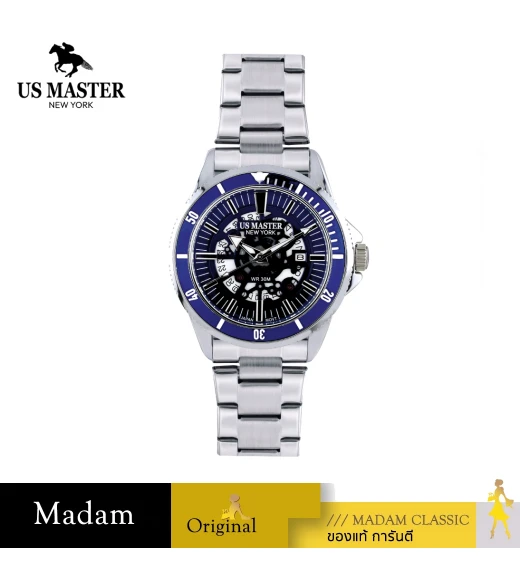 นาฬิกา US MASTERS POLO CLUB USM-FB09-BU CARTER FB09 43 MM.,BLUE นาฬิกา US MASTERS POLO CLUB USM-FB09-BU CARTER FB09 43 MM.,BLUE