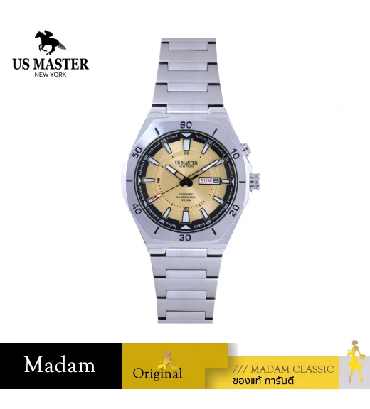นาฬิกา US MASTERS POLO CLUB USM-FA05-GD MANHATTAN FA05 43.5 MM.,GOLD นาฬิกา US MASTERS POLO CLUB USM-FA05-GD MANHATTAN FA05 43.5 MM.,GOLD