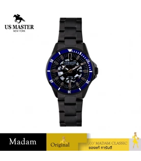 นาฬิกา US MASTERS POLO CLUB USM-FB09-BK-IBU CARTER FB09 43 MM.,PLATING BLACK / BLUE