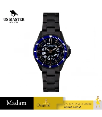 นาฬิกา US MASTERS POLO CLUB USM-FB09-BK-IBU CARTER FB09 43 MM.,PLATING BLACK / BLUE