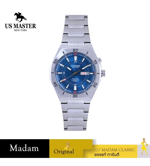นาฬิกา US MASTERS POLO CLUB USM-FA05-BU MANHATTAN FA05 43.5 MM.,BLUE นาฬิกา US MASTERS POLO CLUB USM-FA05-BU MANHATTAN FA05 43.5 MM.,BLUE