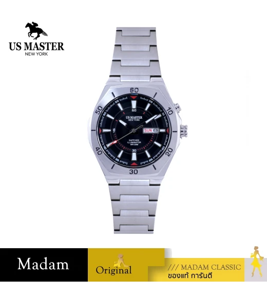 นาฬิกา US MASTERS POLO CLUB USM-FA05-BK MANHATTAN FA05 43.5 MM.,BLACK นาฬิกา US MASTERS POLO CLUB USM-FA05-BK MANHATTAN FA05 43.5 MM.,BLACK