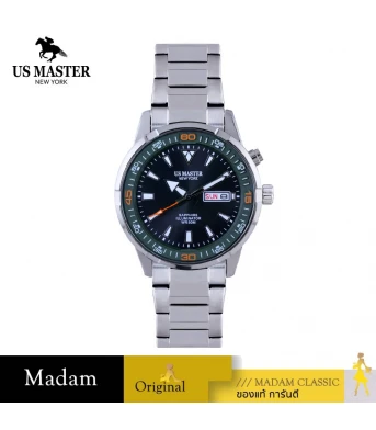 นาฬิกา US MASTER NEW YORK USM-FA04-GNB MANHATTAN FA04 41 MM.,GREEN / BLACK