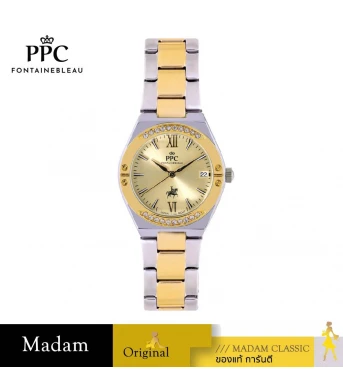 นาฬิกา PPC FONTAINEBLEAU PPC-FD02-SGD-GD ÉTOILE FD02 32 MM.,SILVER GOLD / GOLD