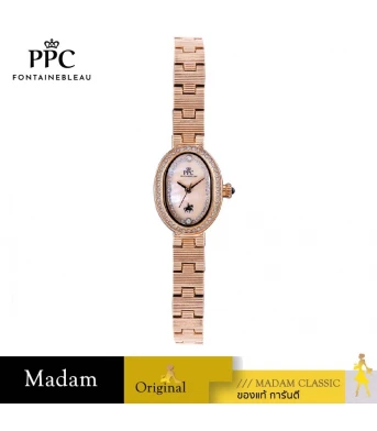 นาฬิกา PPC FONTAINEBLEAU PPC-FE09-RG OVALE FE09 20.5 MM.,ROSEGOLD