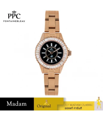 นาฬิกา PPC FONTAINEBLEAU PPC-FE12-RG-BK ÉTOILE FE12 26 MM.,ROSEGOLD / BLACK