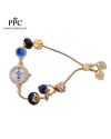 นาฬิกา PPC FONTAINEBLEAU PPC-FB05-GBU-WE CANNES FB05 24.5 MM.,GOLD BLUE / WHITE นาฬิกา PPC FONTAINEBLEAU PPC-FB05-GBU-WE CANNES FB05 24.5 MM.,GOLD BLUE / WHITE