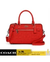 กระเป๋าสะพายข้าง COACH 1006 ROWAN SATCHEL IN SIGNATURE LEATHER (QBQRG)