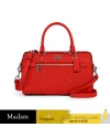 กระเป๋าสะพายข้าง COACH 1006 ROWAN SATCHEL IN SIGNATURE LEATHER (QBQRG)