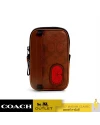 กระเป๋าสะพายข้าง COACH 1263 NORTH/SOUTH HYBRID POUCH IN SIGNATURE CANVAS WITH COACH PATCH (QBRAB)