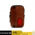 COACH 1263 NORTH/SOUTH HYBRID POUCH IN SIGNATURE CANVAS WITH COACH PATCH (QBRAB)