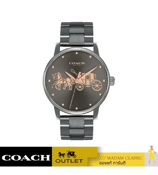 นาฬิกาข้อมือ COACH 14502924 GRAND WOMEN'S WATCH, 36MM