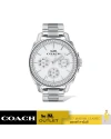 นาฬิกา COACH 14503129 SILVER DIAL SILVER TONE STAINLESS STEEL WOMEN'S WATCH