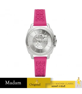 นาฬิกาข้อมือ COACH 14503145,34 MM.,SILICONE STRAP,PINK		