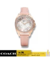 นาฬิกา COACH 14503151 BOYFRIEND ROSE GOLD CASE PINK STRAP WOMEN'S