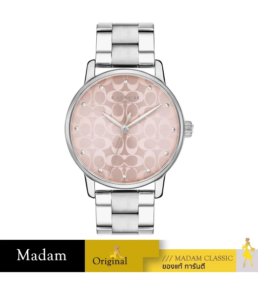 นาฬิกาข้อมือผู้หญิง COACH 14503406  Stainless Steel Silver		