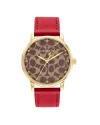 นาฬิกาข้อมือ COACH 14503874 36 MM.,LEATHER STRAP,RED / BROWN