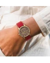 นาฬิกาข้อมือ COACH 14503874 36 MM.,LEATHER STRAP,RED / BROWN