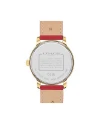 นาฬิกาข้อมือ COACH 14503874 36 MM.,LEATHER STRAP,RED / BROWN