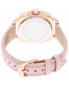 นาฬิกาข้อมือ COACH 14503981 Boyfriend Women's Pink Leather Strap Gold Watch   