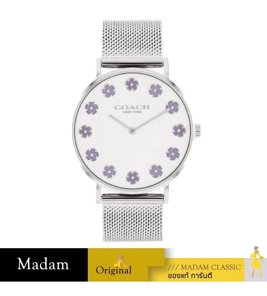 นาฬิกาข้อมือ COACH 14504100,36 MM.,STAINLESS STEEL,SILVER	