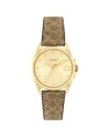 นาฬิกา Coach 14504107 Greyson Women's Watch Gold / Brown