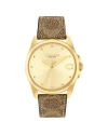 นาฬิกา Coach 14504111 Greyson Women's Watch Brown / Gold		