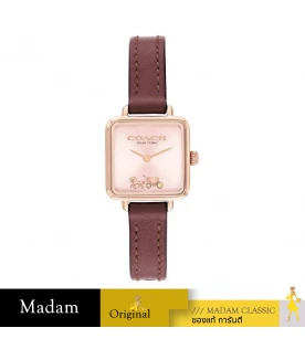นาฬิกา Coach 14504229 Cass Women's Watch ,Leather ,Burgundy Red		