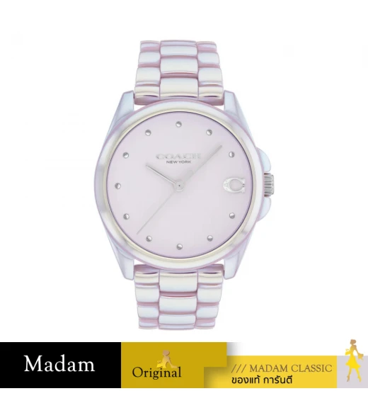 นาฬิกา Coach 14504391 Ladies Greyson Women's Watch ,Ceramic  ,White		