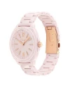 นาฬิกา COACH 14504408 KITT CRYSTAL Women's Watch Ceramic  Pink		