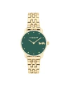นาฬิกา COACH 14504443 ELLIOT Stainless steel Gold / Green		
