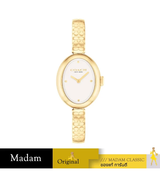 นาฬิกา COACH 14504528 SAMMY Women's Watch 22 mm. Stainless steel Gold		