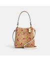 กระเป๋าสะพายข้าง COACH 1619 SMALL TOWN BUCKET BAG IN SIGNATURE CANVAS WITH WATERMELON PRINT (IMR0Q) 